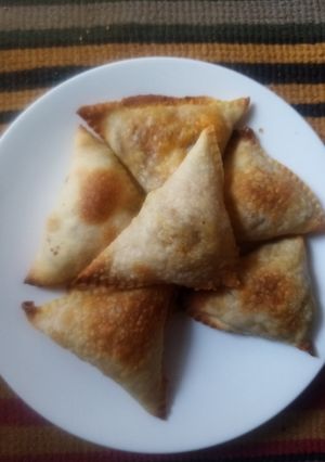 صورة لوصفة سمبوسة بدون جلاش سودانيه😋