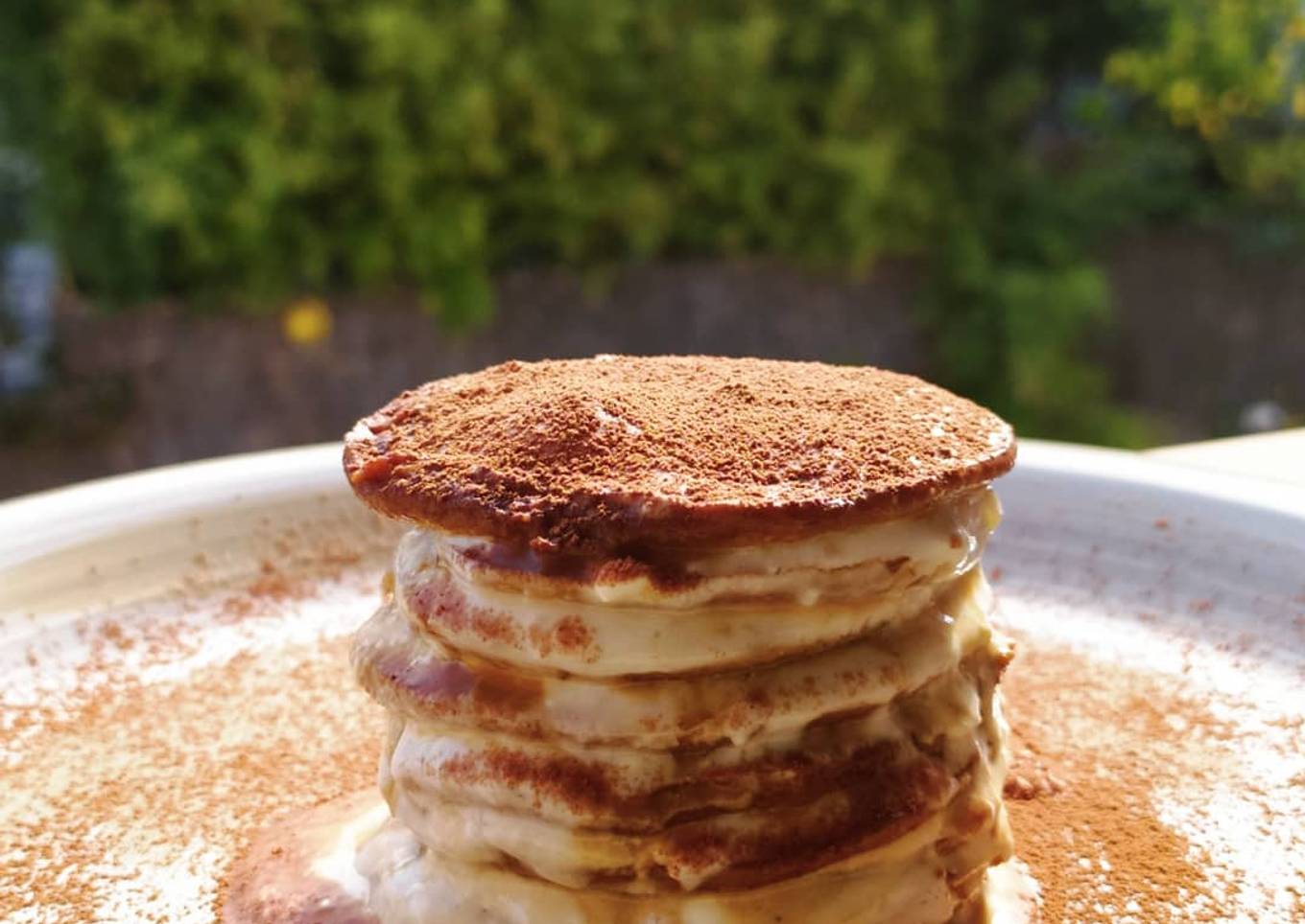 Tortitas tiramisú saludables