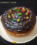 Eggless Carrot Cake