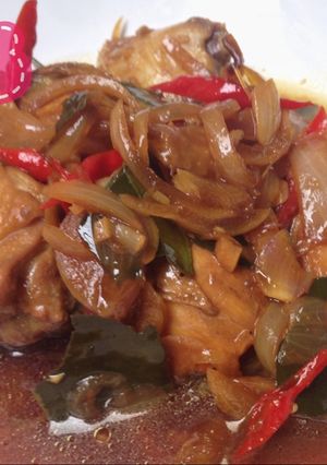 Foto resep Ayam Kecap Daun jeruk