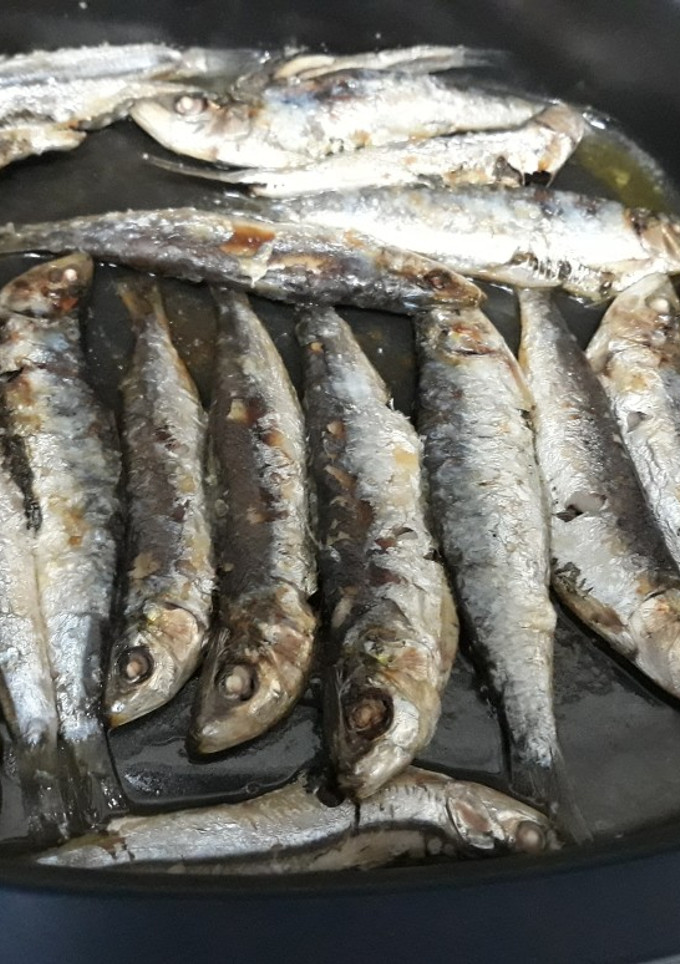 Una foto de Sardinas en microgrill