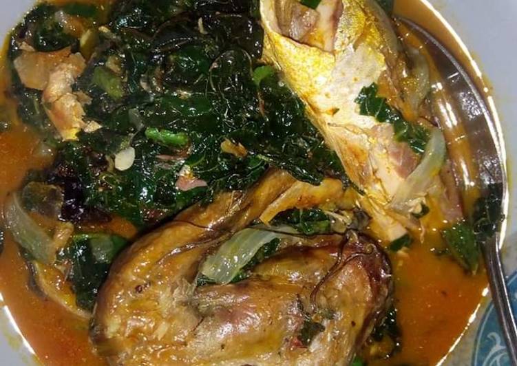 How to Make Favorite Native soup with dry fish