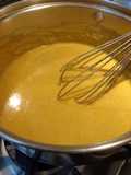 Salsa de curry con leche de coco