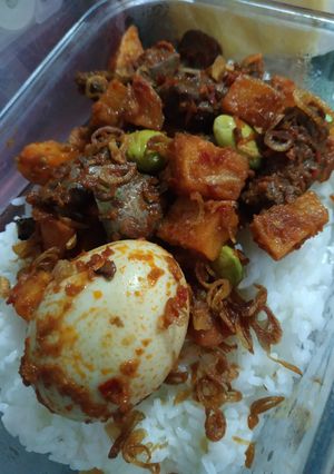 Foto resep Samgor kepeter(kentang,pete,telur)