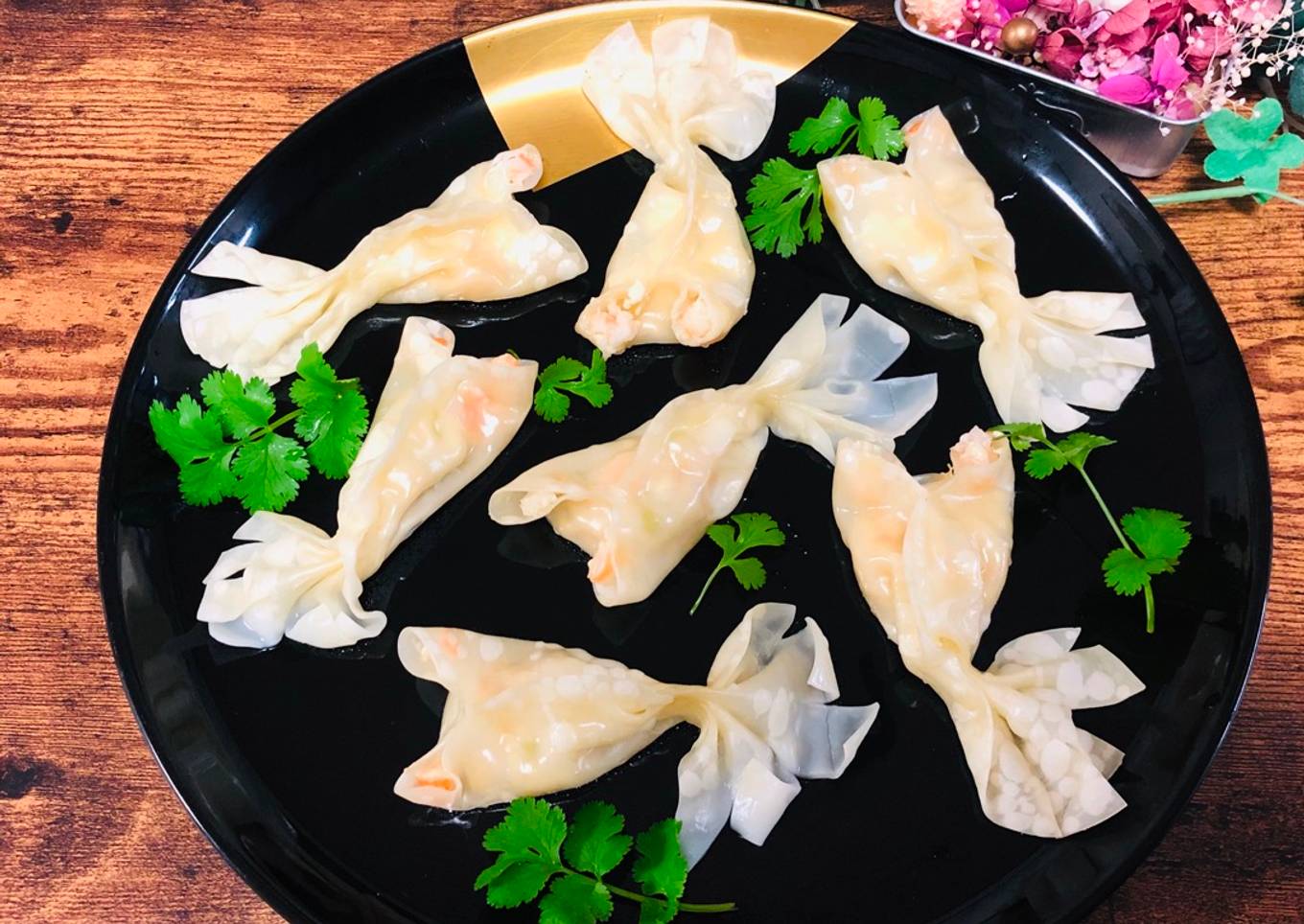 Goldfish Gyoza Dumplings