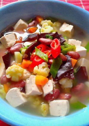 Foto resep Sop Tahu Putih-Jamut Kuping