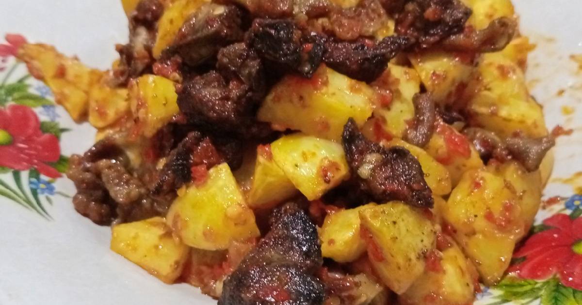 295 resep balado kentang hati ampela enak dan sederhana ...