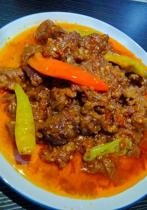 Foto resep Oseng Mercon Daging Sapi ala ibok Faiz