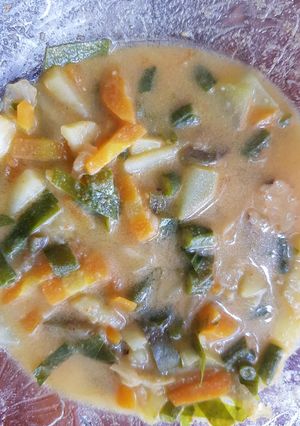 Foto resep Sayur lodeh tanpa santan