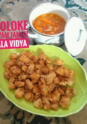 Foto resep Koloke ayam jamur