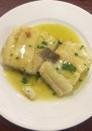 Foto principal de Lomos de bacalao desalado al pil-pil