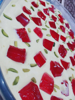 عکسی از دستور دسر خورده ژله ای