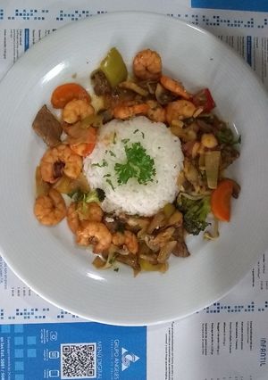 Una foto de Mi estilo de chop suey