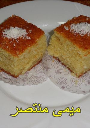 صورة لوصفة كيكة الرواني