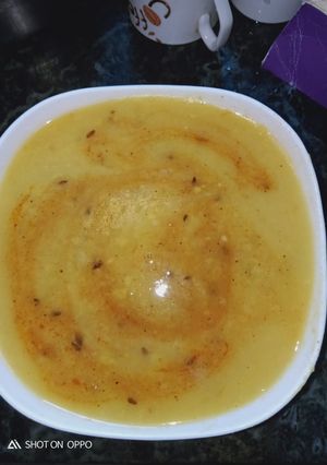 A picture of Simple dal.