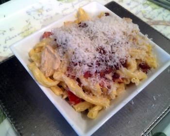 Ultimate, Prepare Turkey with pointed peppers creme fraiche and pasta Delicious and Healthy