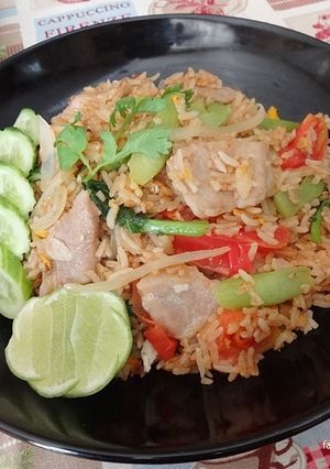 รูปของ ข้าวผัดหมู