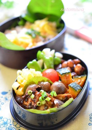 A picture of A Local Flavor of Gifu Magnolia Leaf Miso Pork Bento.