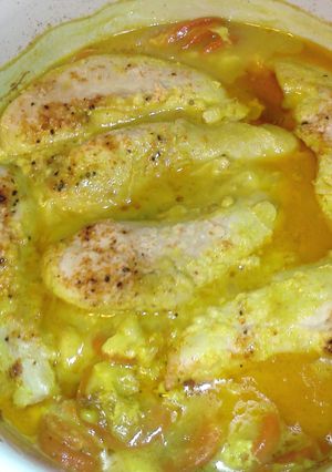 A picture of awesome chicken meal.