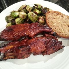 A picture of Country Ribs on a Rainy Day.