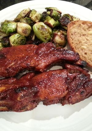 A picture of Country Ribs on a Rainy Day.