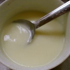 A picture of Easy White Sauce in the Microwave.