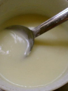 A picture of Easy White Sauce in the Microwave.