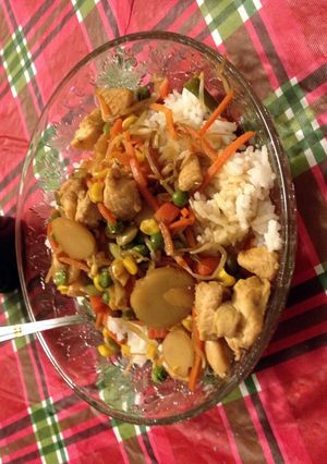 A picture of Rice Stir Fry.