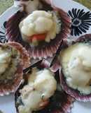 Ostiones a la parmesana