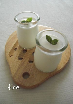A picture of Fluffy Snow Yogurt Dessert.