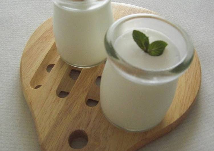Simple Way to Make Ultimate Fluffy Snow Yogurt Dessert