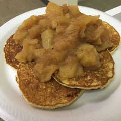 A picture of Jay's Greek Apple Pancakes.