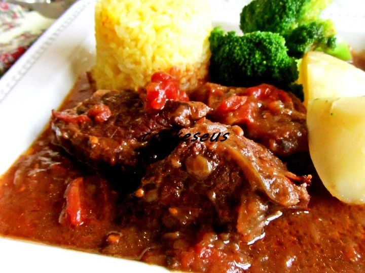 Recipe Beef Simmered In Beer the So Delicious You can take Joss in your mouth