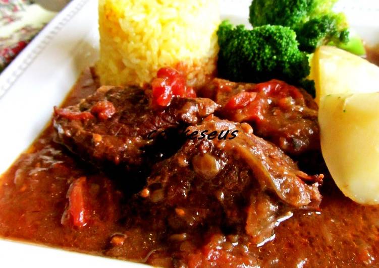 Recipe of Any-night-of-the-week Beef Simmered In Beer