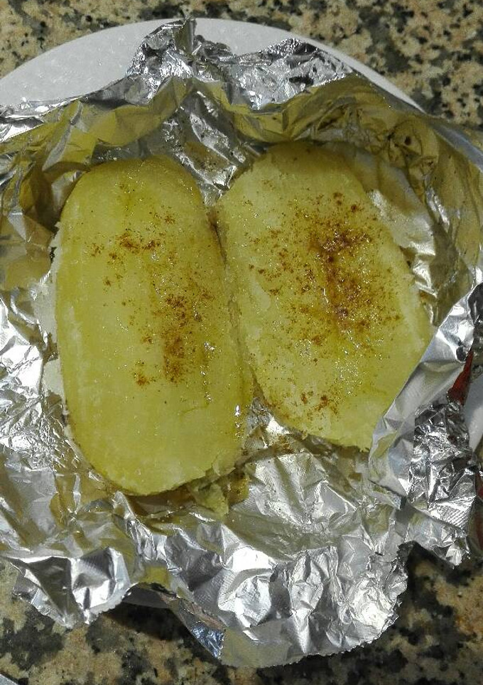 Una foto de Patatas al horno a la papillote