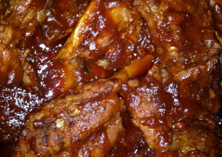Steps to Prepare Super Quick Homemade The best ribs ever