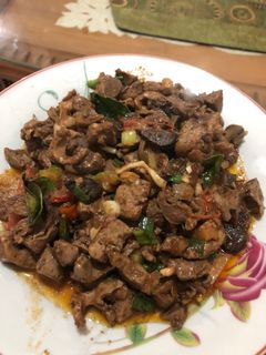 Foto resep Tumis ati ampela pedas