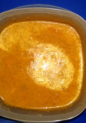A picture of Vegetable Cream Soup.