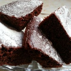 A picture of Eggless Chocolate Brownies.