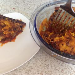 A picture of My Layered Meaty Sweet Chili Tortilla Bake (Not Lasagne) 😍.