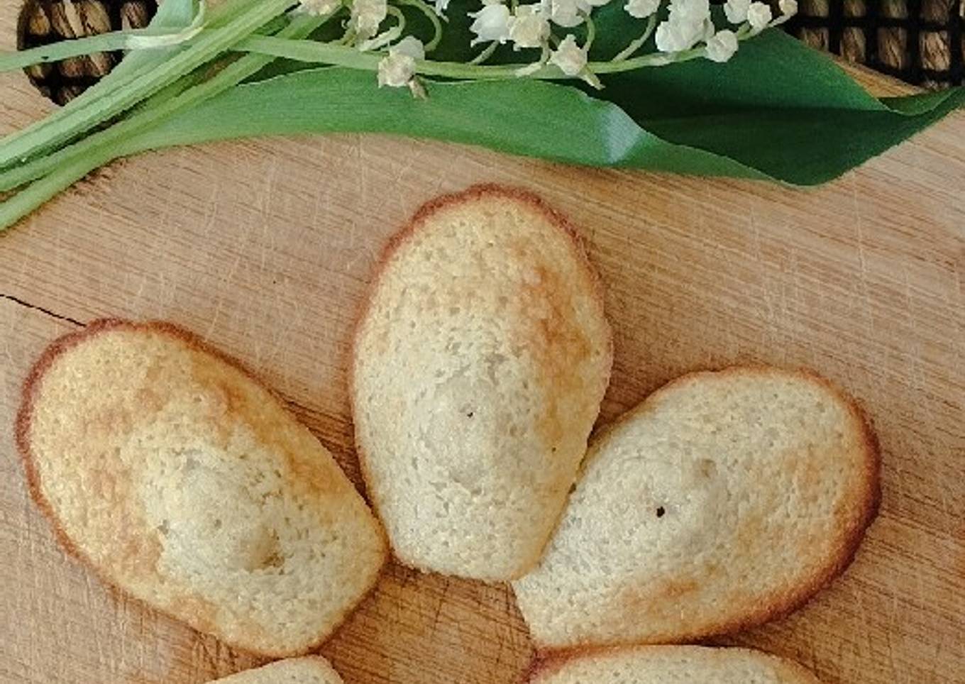 Madeleines légères et moelleuses sans beurre