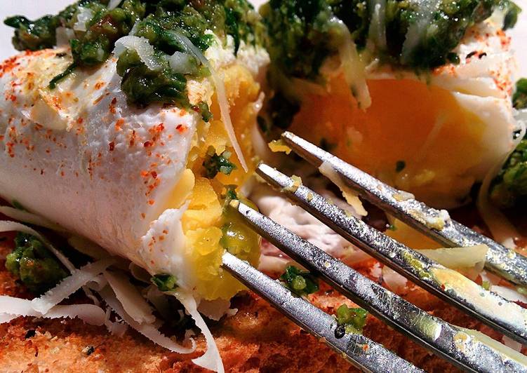 Eggs Pesto Eggs Pesto