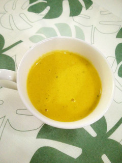 A picture of Easy Kabocha Soup in a Blender.
