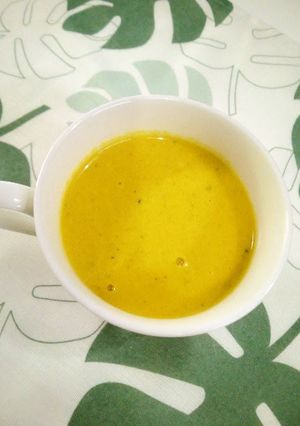 A picture of Easy Kabocha Soup in a Blender.