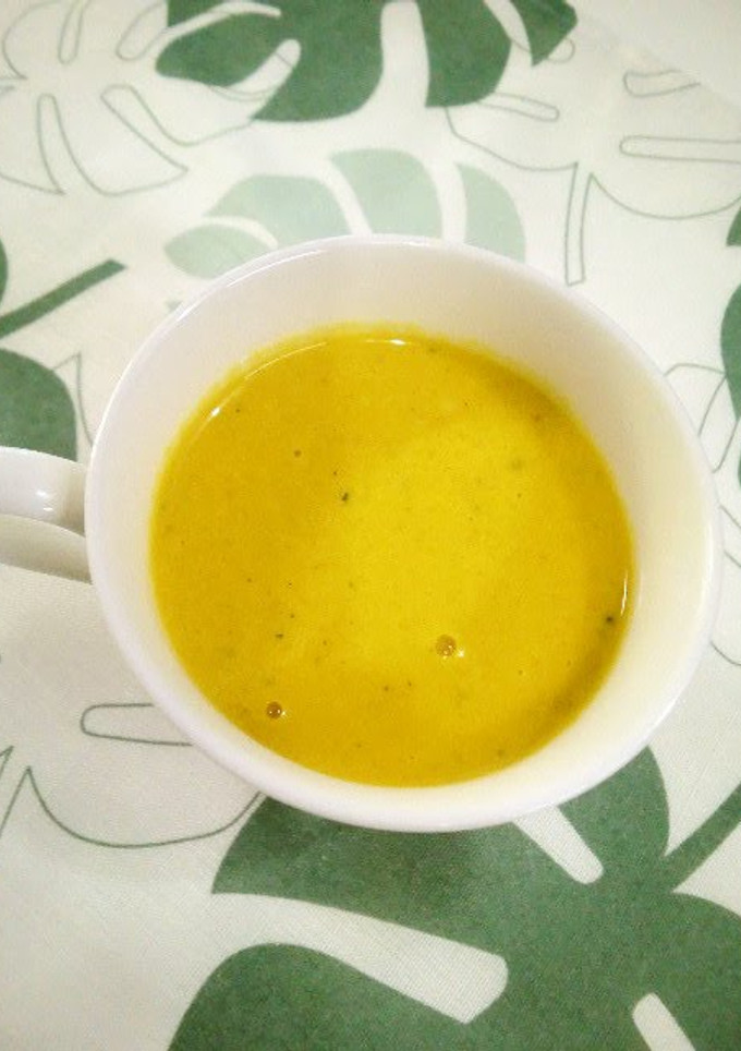 A picture of Easy Kabocha Soup in a Blender.