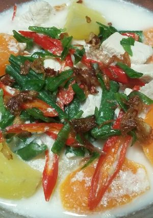 Foto resep Lodeh kuah susu