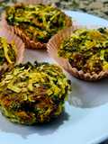 Muffins de acelga y parmesano