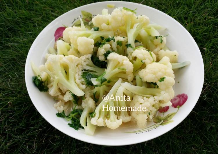 Sayur Brokoli putih