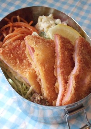 A picture of The Butcher's Ham Cutlets.
