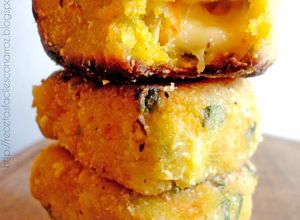Una foto de Croquetas vegetarianas de zanahoria y arroz, SIN FREÍR, SIN GLUTEN (SÚPER ECONÓMICAS)